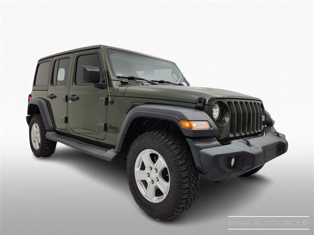 used 2022 Jeep Wrangler Unlimited car, priced at $24,796