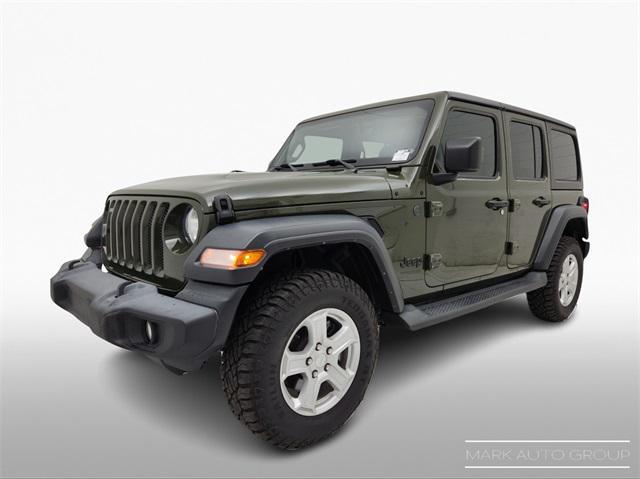 used 2022 Jeep Wrangler Unlimited car, priced at $24,796