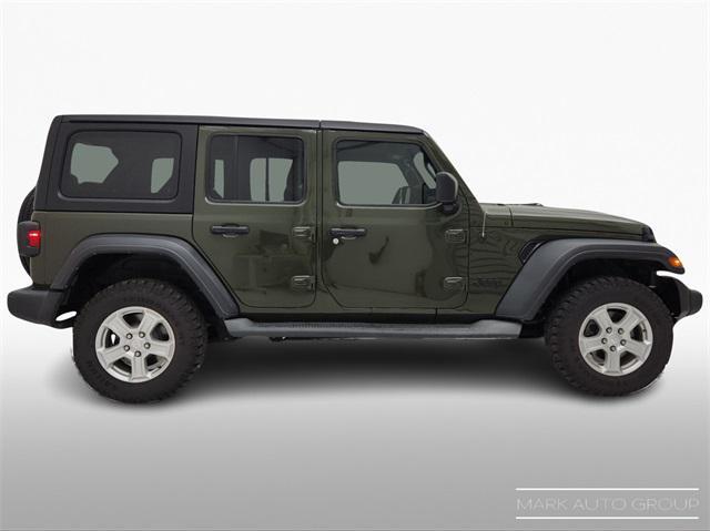 used 2022 Jeep Wrangler Unlimited car, priced at $24,796