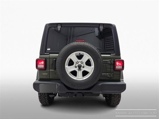 used 2022 Jeep Wrangler Unlimited car, priced at $24,796