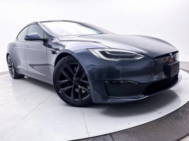 used 2021 Tesla Model S car, priced at $57,991