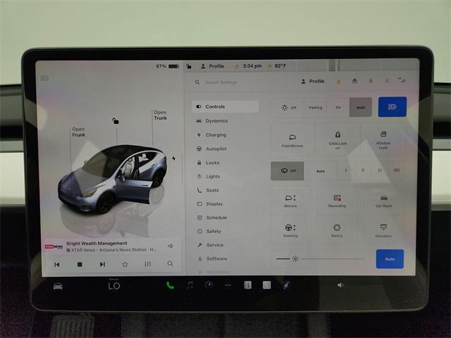 used 2025 Tesla Model Y car, priced at $39,991
