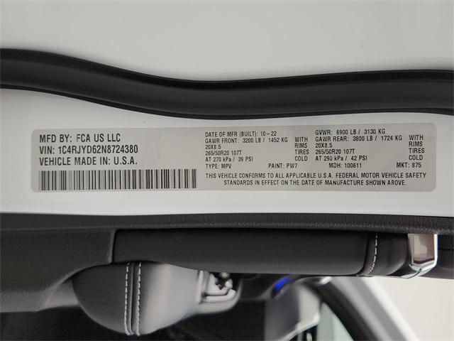 used 2022 Jeep Grand Cherokee 4xe car, priced at $33,994