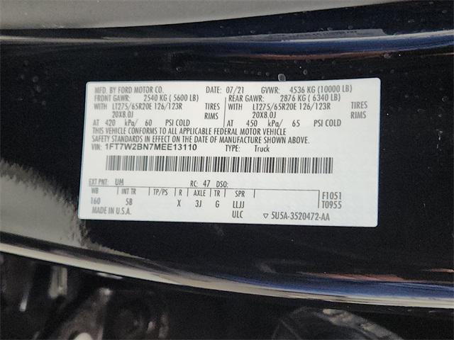 used 2021 Ford F-250 car, priced at $53,494