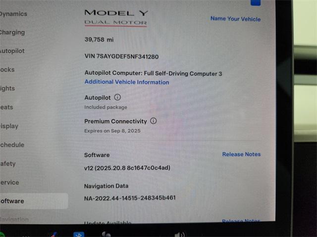 used 2022 Tesla Model Y car, priced at $28,492