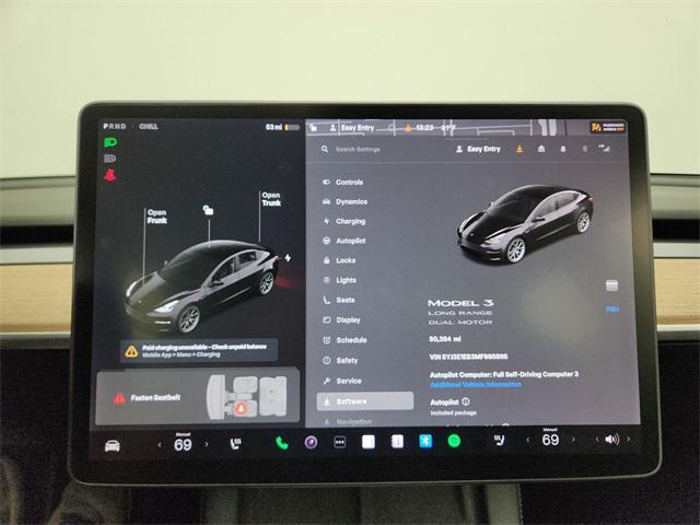 used 2021 Tesla Model 3 car, priced at $24,894
