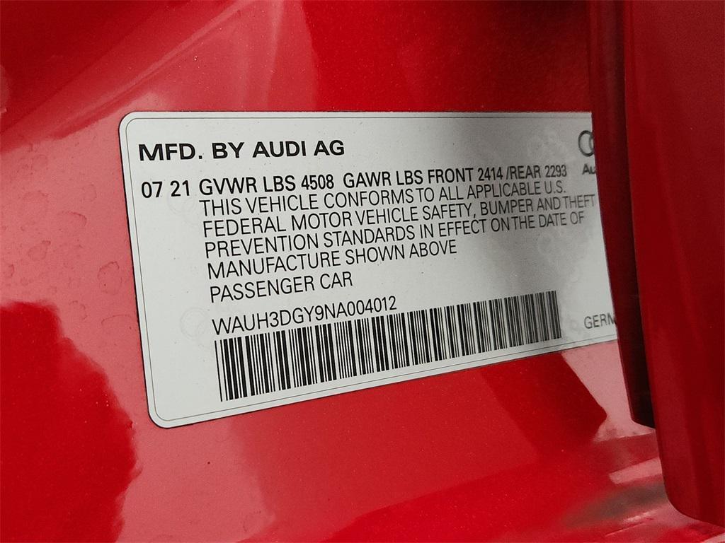 used 2022 Audi S3 car, priced at $34,993