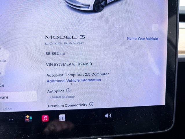 used 2018 Tesla Model 3 car, priced at $19,899