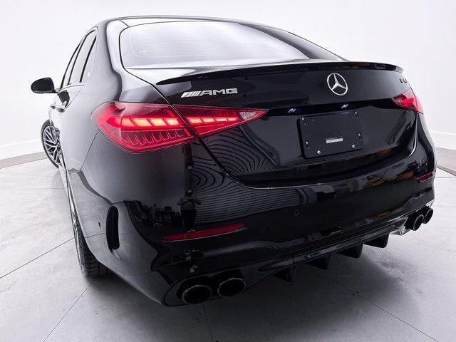 used 2024 Mercedes-Benz AMG C 43 car, priced at $58,991