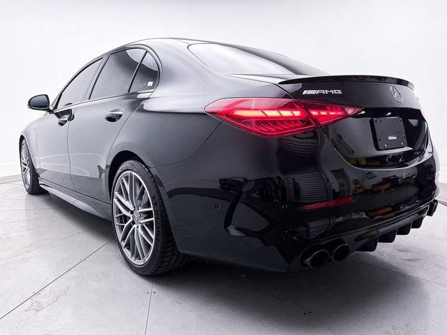 used 2024 Mercedes-Benz AMG C 43 car, priced at $58,991