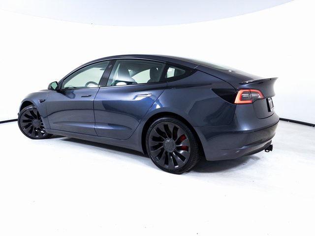 used 2022 Tesla Model 3 car, priced at $31,692