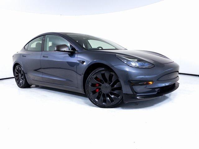 used 2022 Tesla Model 3 car, priced at $31,692