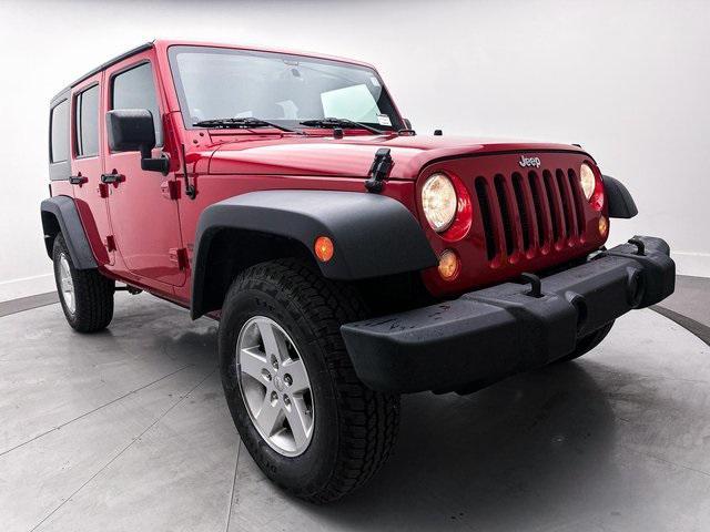 used 2014 Jeep Wrangler Unlimited car, priced at $18,493