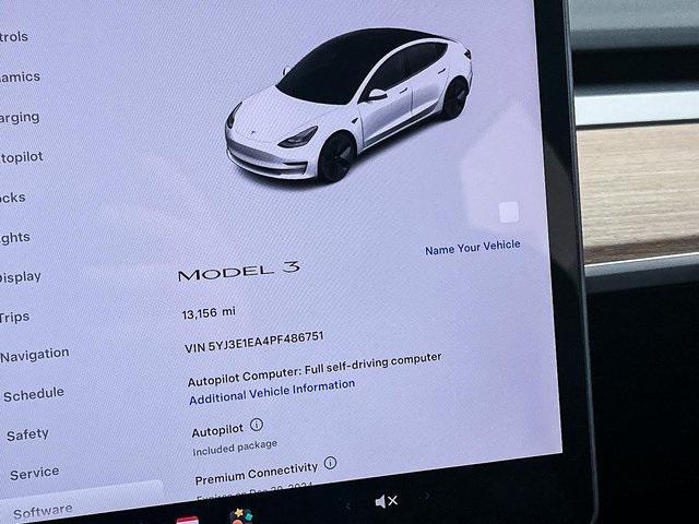 used 2023 Tesla Model 3 car, priced at $25,984