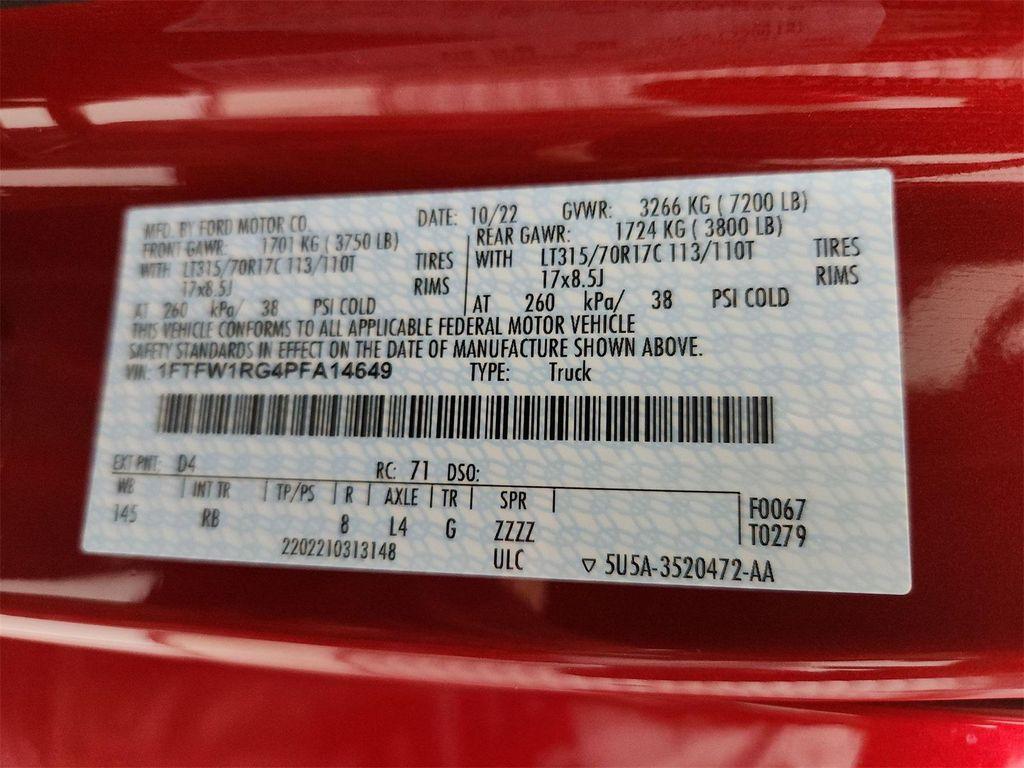 used 2023 Ford F-150 car, priced at $67,986