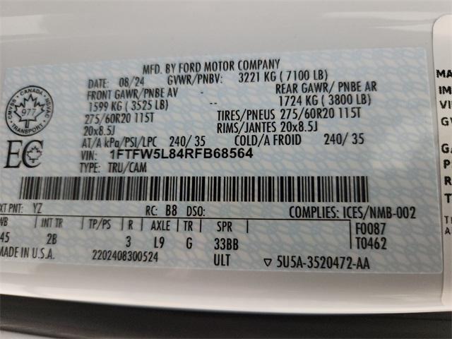 used 2024 Ford F-150 car, priced at $55,995