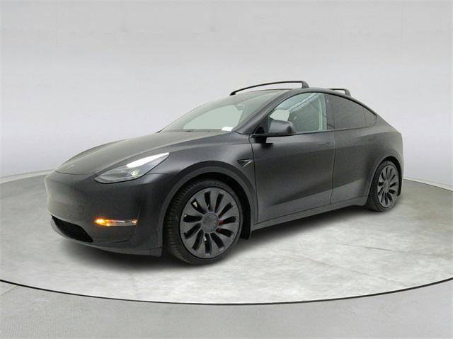 used 2021 Tesla Model Y car, priced at $27,500