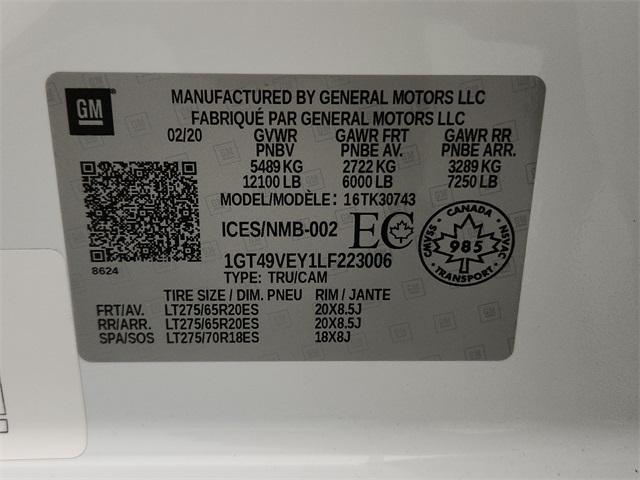 used 2020 GMC Sierra 3500 car, priced at $54,594