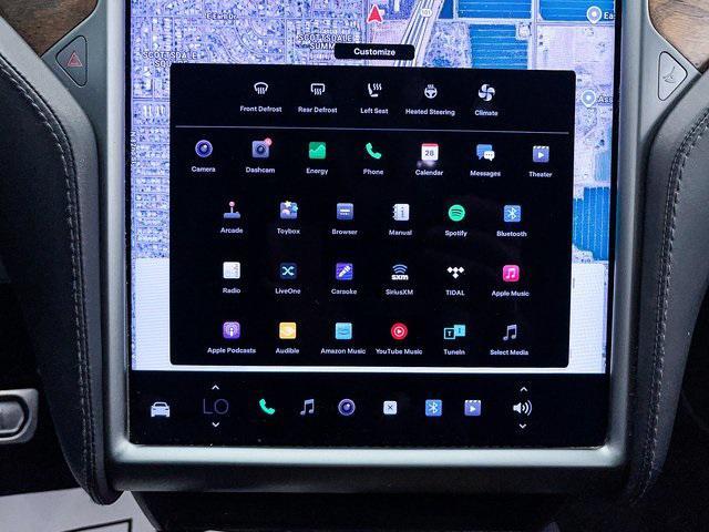 used 2021 Tesla Model X car, priced at $31,991