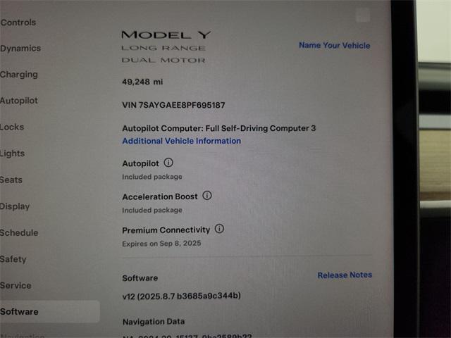 used 2023 Tesla Model Y car, priced at $28,990