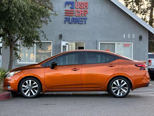 used 2021 Nissan Versa car, priced at $12,999