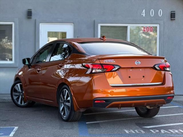 used 2021 Nissan Versa car, priced at $12,999