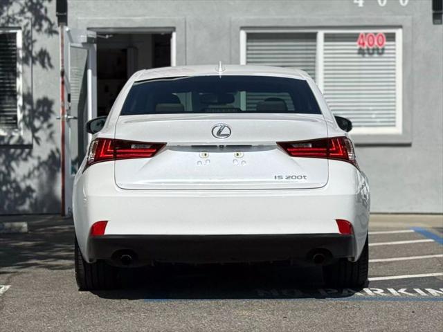 used 2016 Lexus IS 200t car, priced at $16,999
