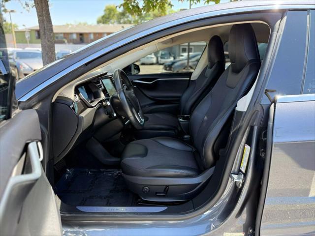 used 2015 Tesla Model S car, priced at $15,399