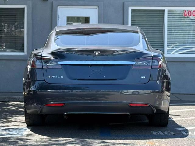 used 2015 Tesla Model S car, priced at $15,399