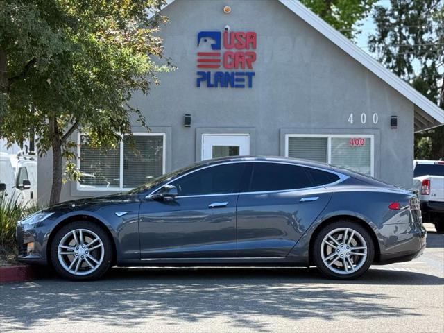used 2015 Tesla Model S car, priced at $15,399