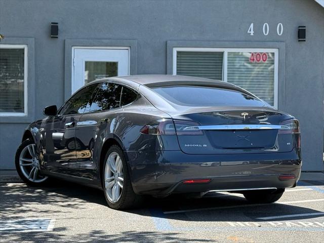 used 2015 Tesla Model S car, priced at $15,399
