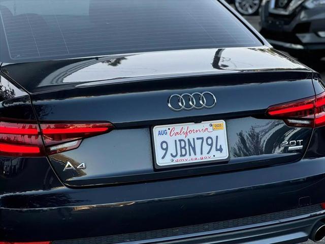 used 2018 Audi A4 car, priced at $15,999