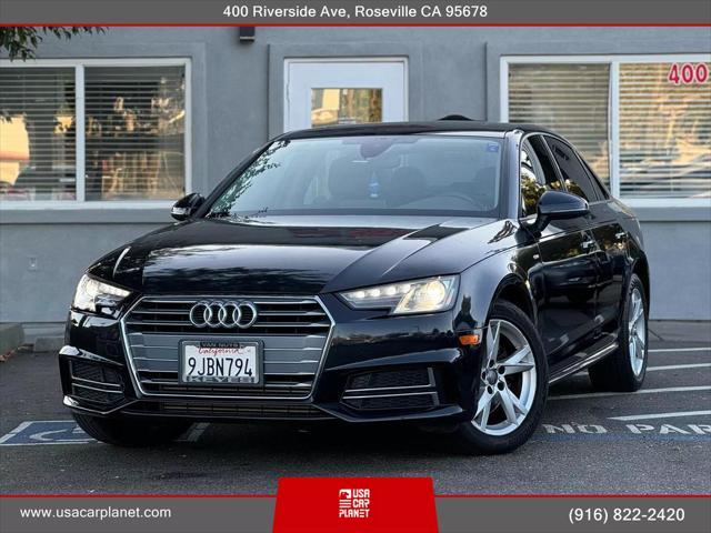 used 2018 Audi A4 car, priced at $15,999