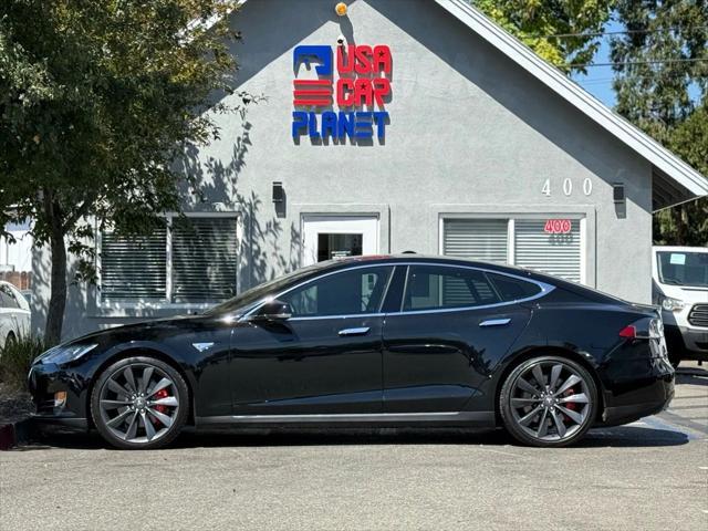 used 2015 Tesla Model S car, priced at $16,999