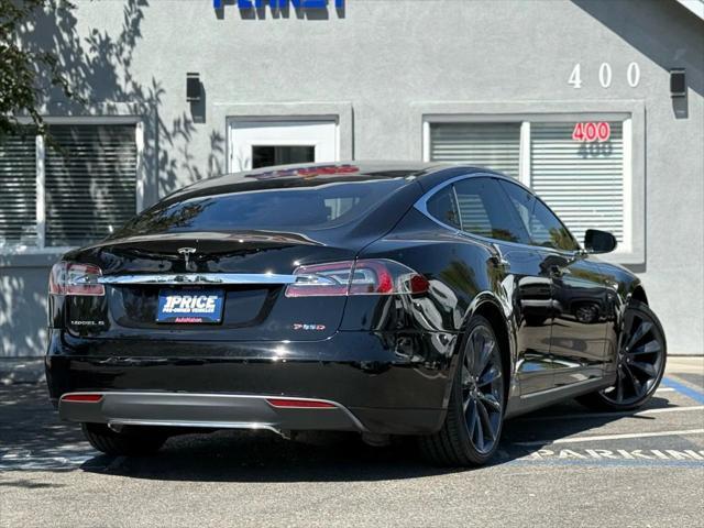 used 2015 Tesla Model S car, priced at $16,999