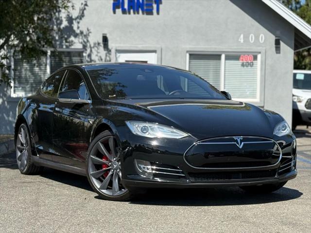 used 2015 Tesla Model S car, priced at $16,999