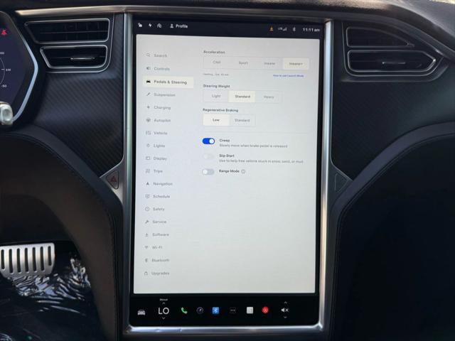 used 2015 Tesla Model S car, priced at $16,999