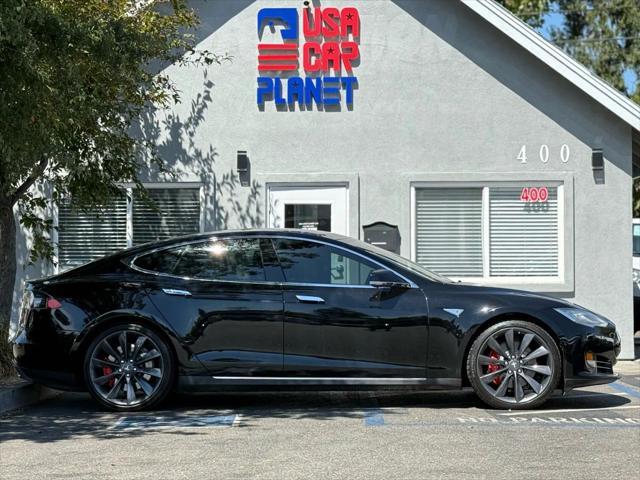 used 2015 Tesla Model S car, priced at $16,999