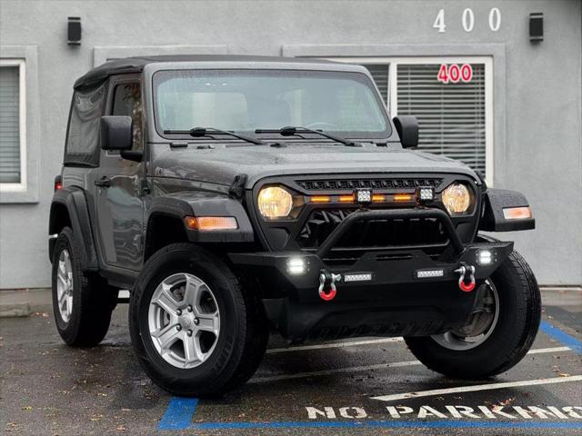 used 2021 Jeep Wrangler car, priced at $25,999