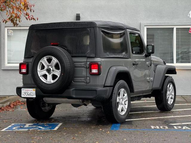 used 2021 Jeep Wrangler car, priced at $25,999