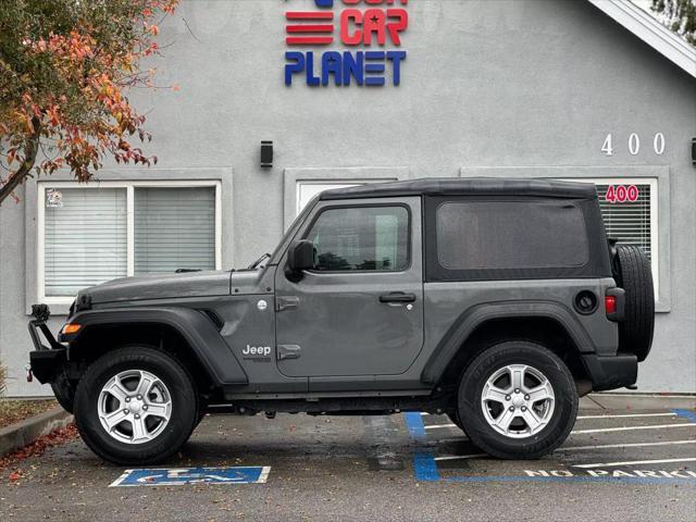 used 2021 Jeep Wrangler car, priced at $25,999