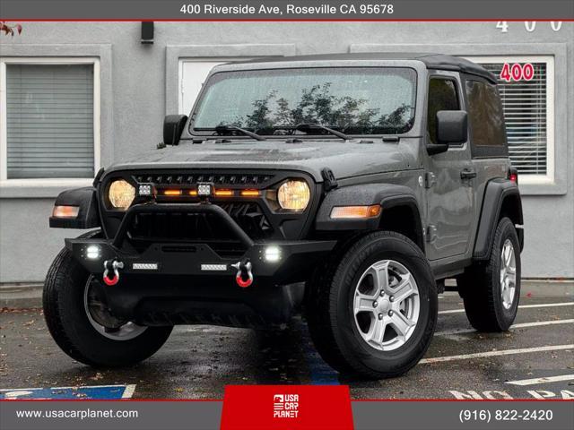 used 2021 Jeep Wrangler car, priced at $25,999