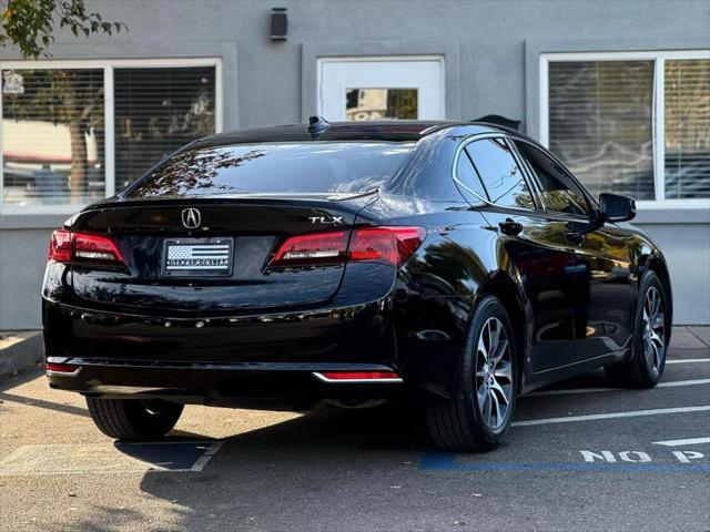 used 2015 Acura TLX car, priced at $15,999