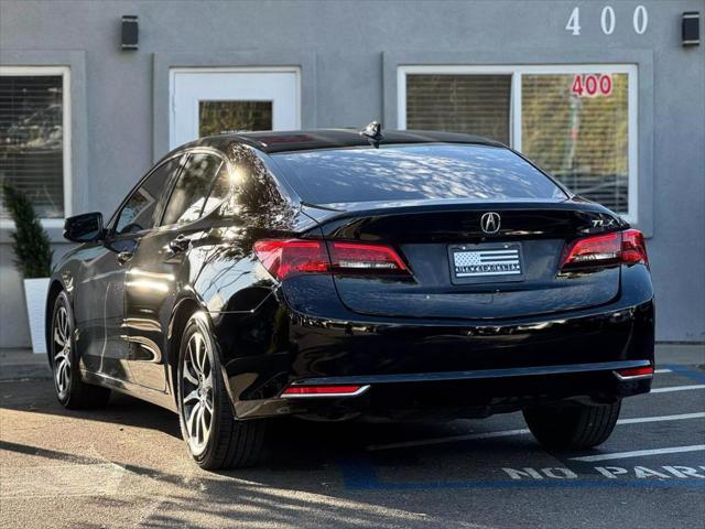 used 2015 Acura TLX car, priced at $15,999