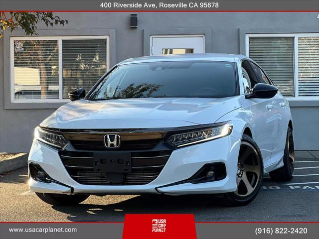 used 2021 Honda Accord car, priced at $18,499