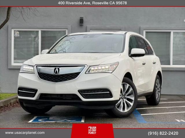 used 2016 Acura MDX car, priced at $14,999