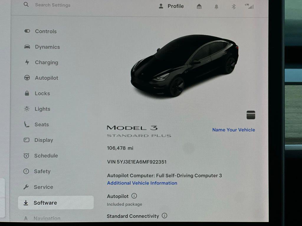 used 2021 Tesla Model 3 car, priced at $17,699