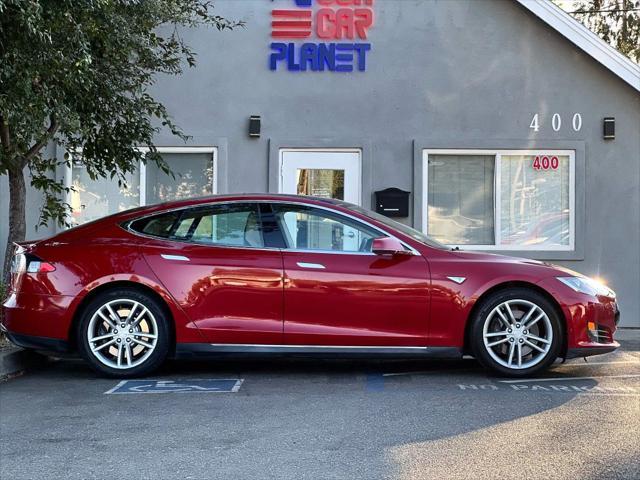 used 2013 Tesla Model S car, priced at $11,999