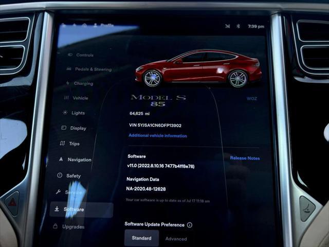 used 2013 Tesla Model S car, priced at $11,999