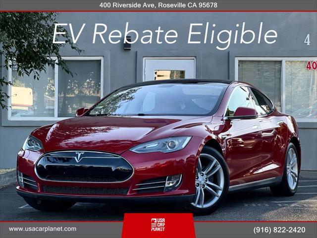 used 2013 Tesla Model S car, priced at $11,999